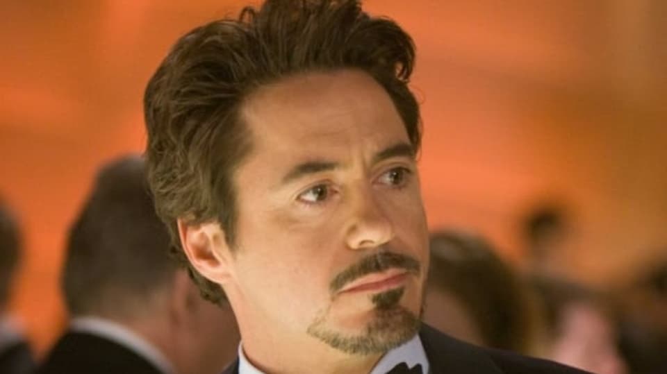 Robert Downey má výraz opuštěného štěněte.